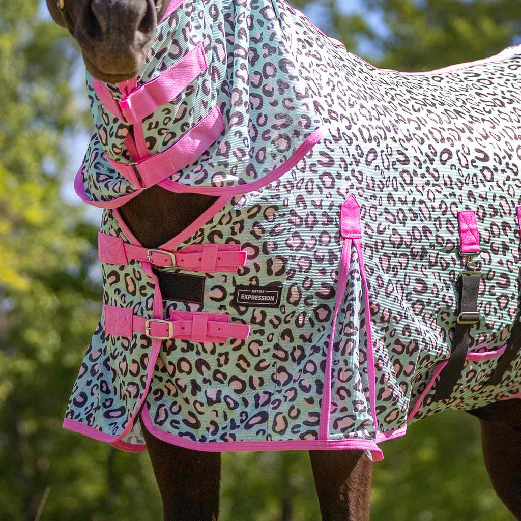 Pre-Sale Jeffers Expression Softmesh Combo Neck Horse Fly Sheet