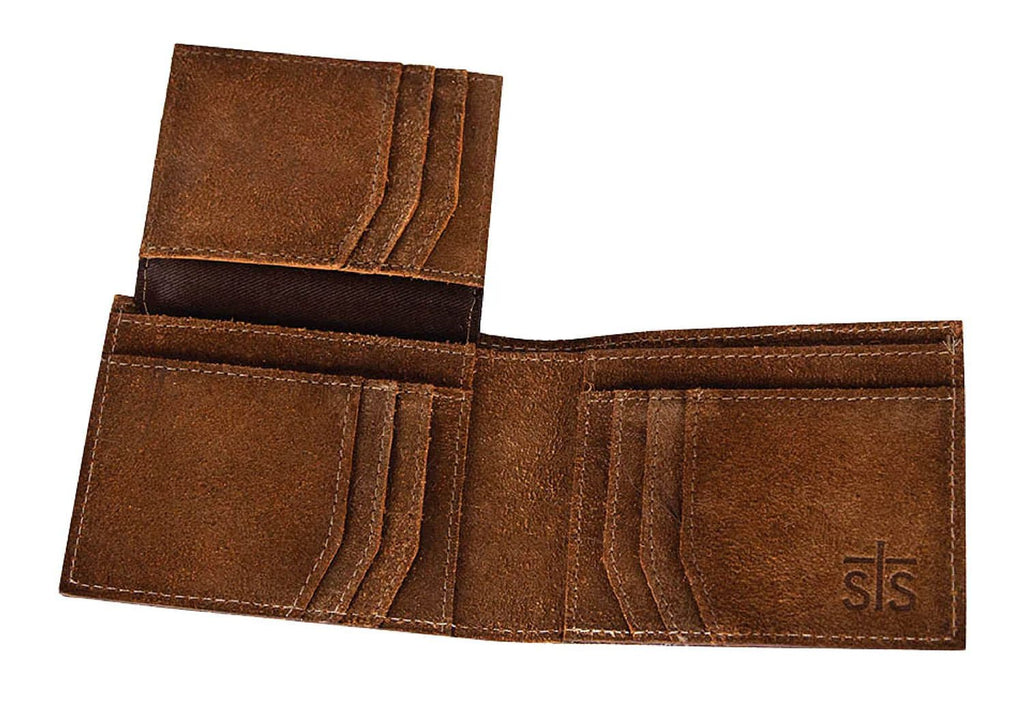 STS Men's Cowhide Bifold Wallet